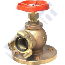 VÁLVULA CONTRAINCENDIOS,PASO ANGULAR, CON BRIDA